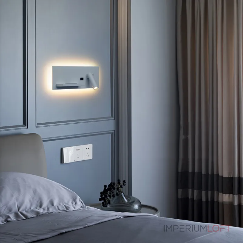 Настенный светильник GENIUS Left Black от ImperiumLoft Настенный светильник GENIUS Left Black от ImperiumLoft