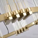 Люстра на штанге FOUNTAIN L100 Gold