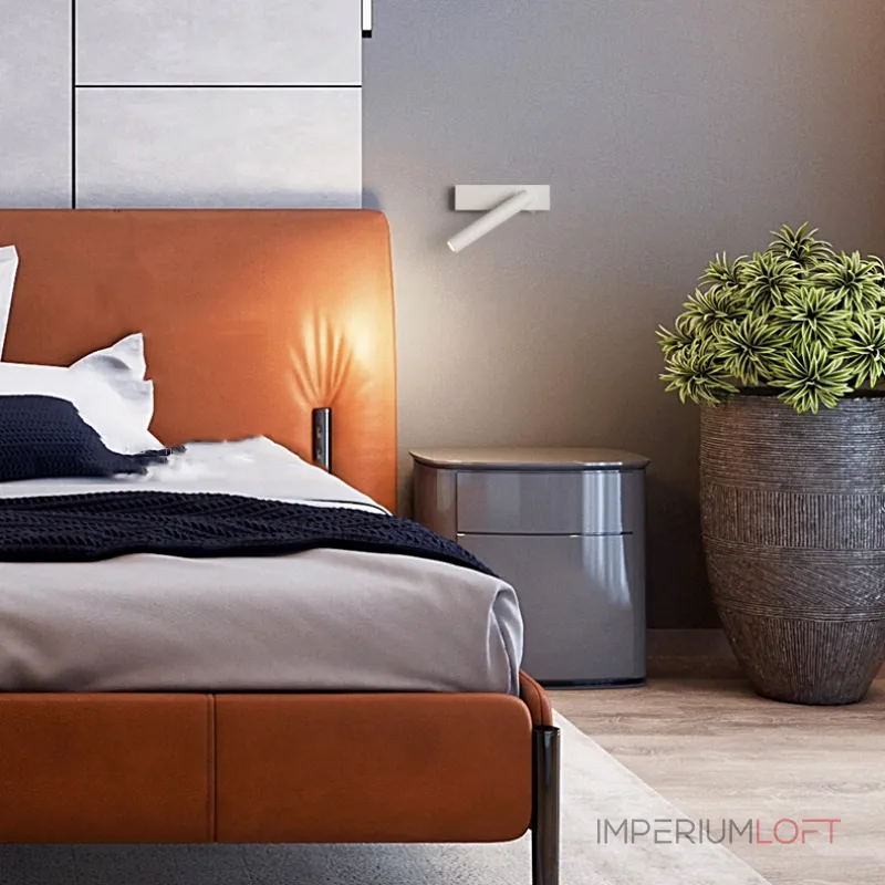 Настенный светильник OLINN Right Black от ImperiumLoft