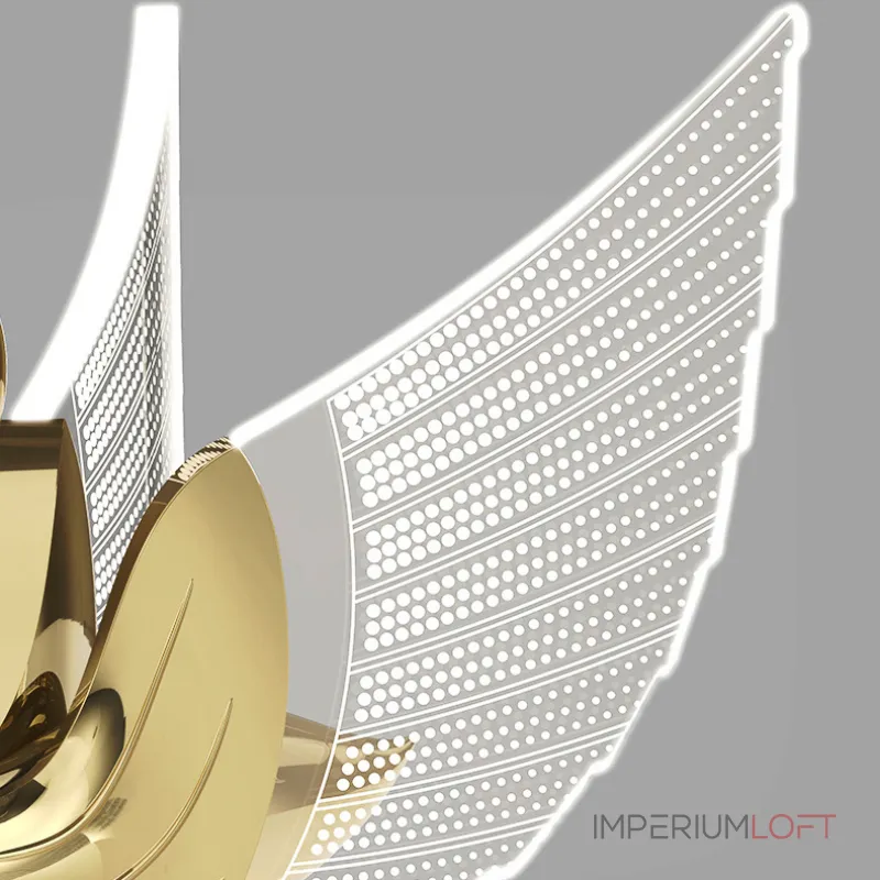 Настольная лампа BIRDIE TAB A Rose Gold от ImperiumLoft