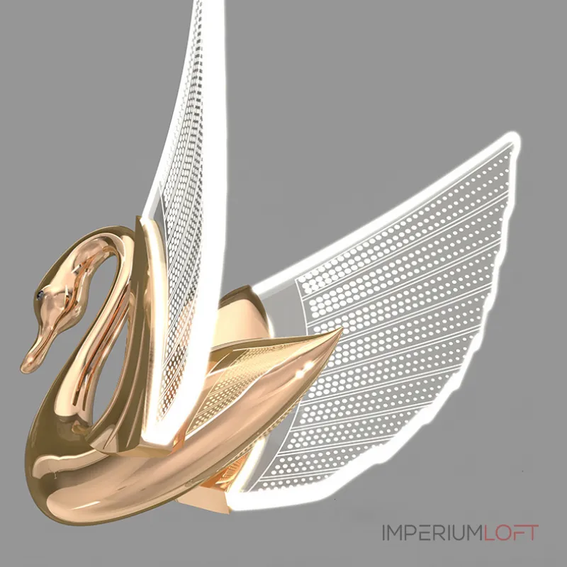 Настольная лампа BIRDIE TAB A Rose Gold от ImperiumLoft