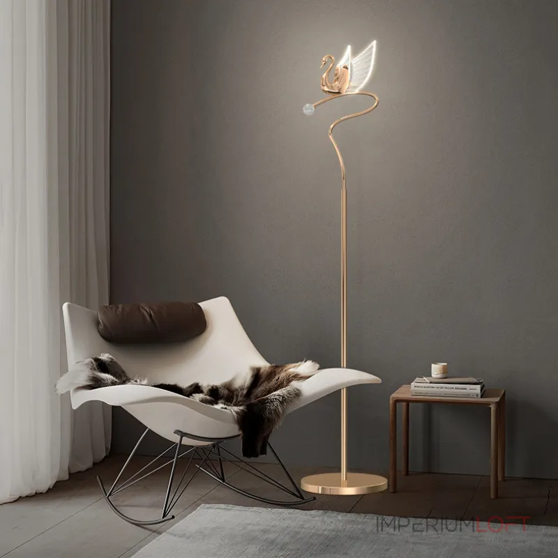 Торшер BIRDIE FL Rose Gold от ImperiumLoft