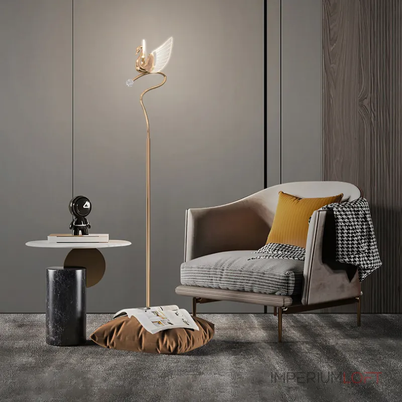 Торшер BIRDIE FL Rose Gold от ImperiumLoft