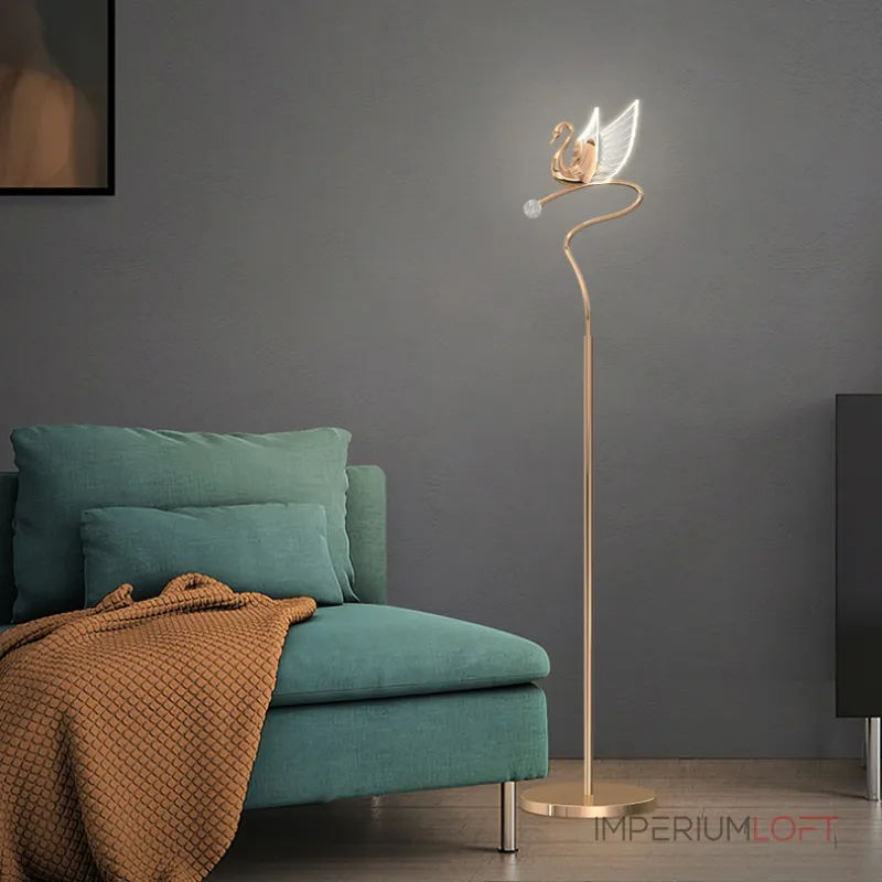 Торшер BIRDIE FL Rose Gold от ImperiumLoft