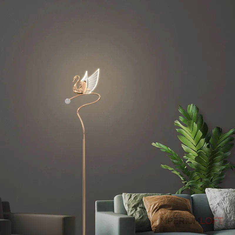 Торшер BIRDIE FL Rose Gold от ImperiumLoft