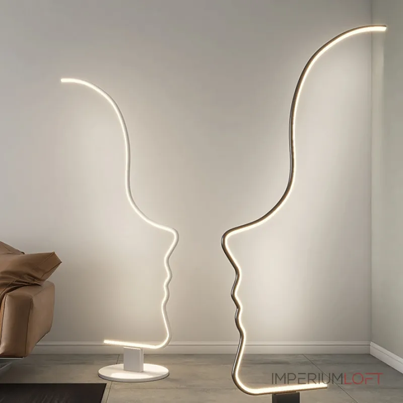 Торшер DAFNE Black 4000К от ImperiumLoft