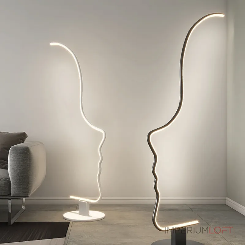 Торшер DAFNE Black 4000К от ImperiumLoft