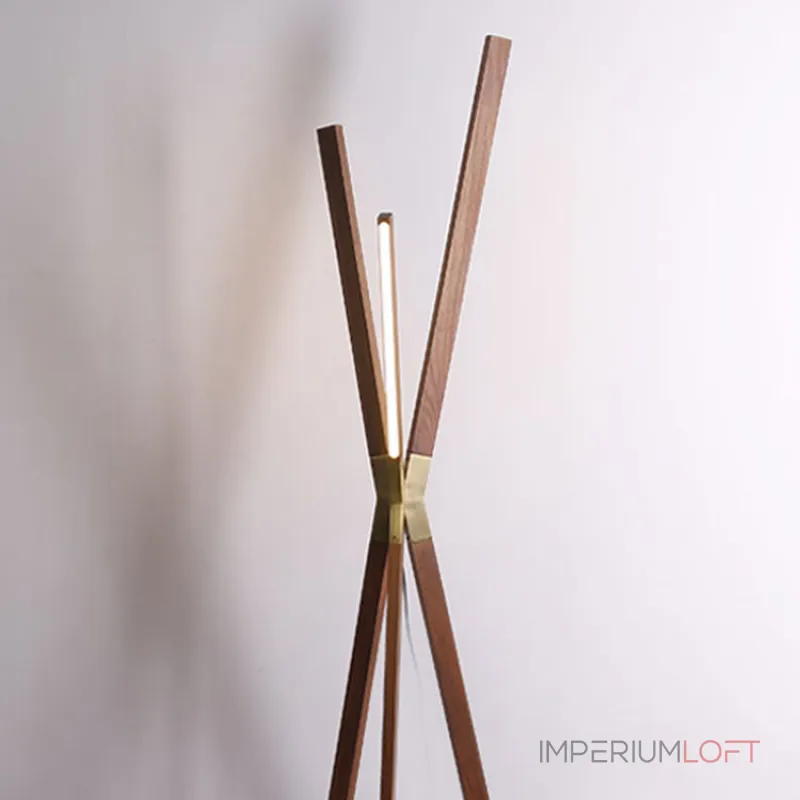 Напольный светильник CONNER B Dark brown от ImperiumLoft