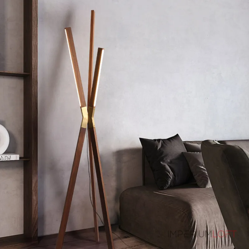 Напольный светильник CONNER B Dark brown от ImperiumLoft