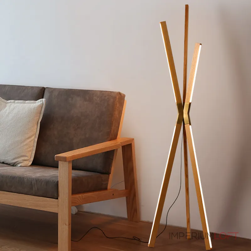 Напольный светильник CONNER B Dark brown от ImperiumLoft