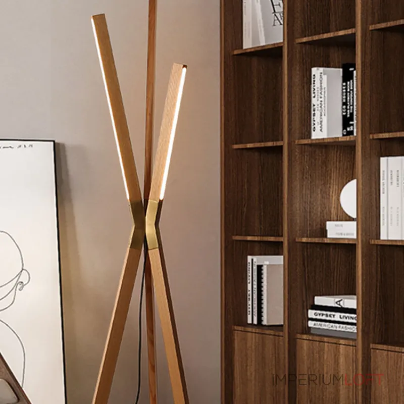 Напольный светильник CONNER B Dark brown от ImperiumLoft