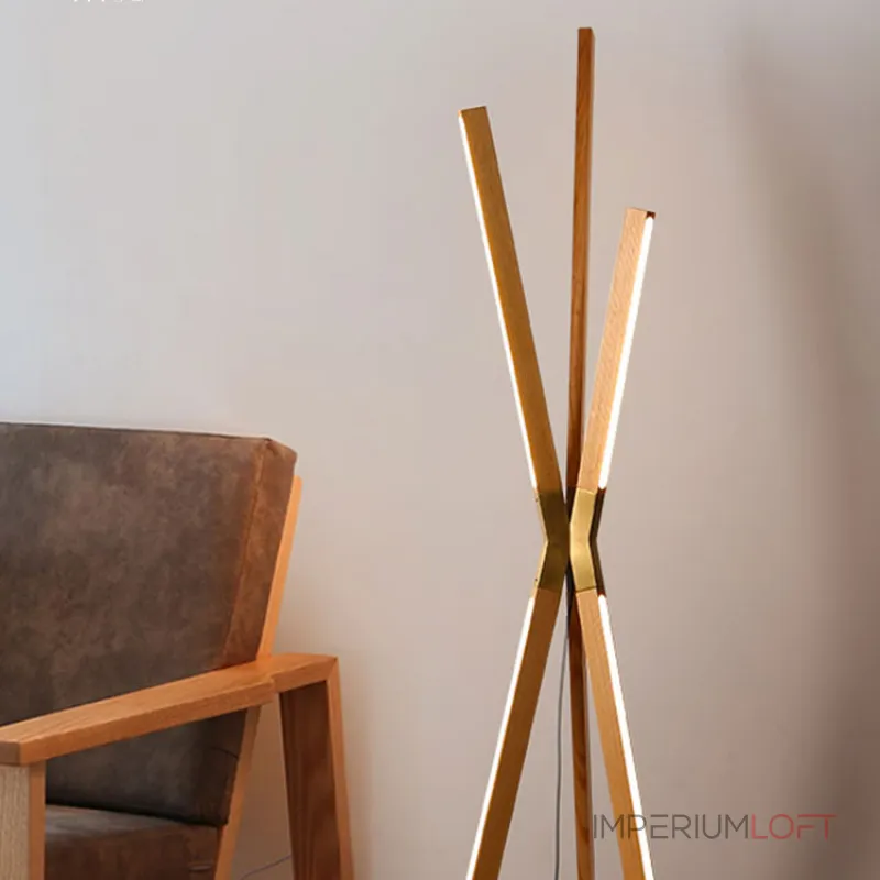 Напольный светильник CONNER B Dark brown от ImperiumLoft