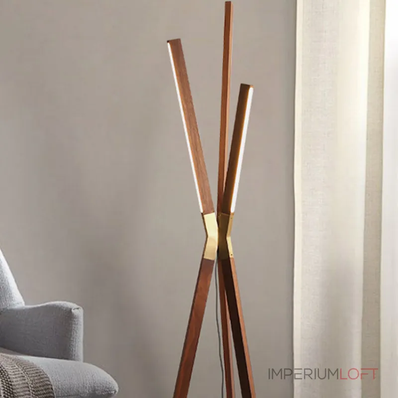 Напольный светильник CONNER B Dark brown от ImperiumLoft