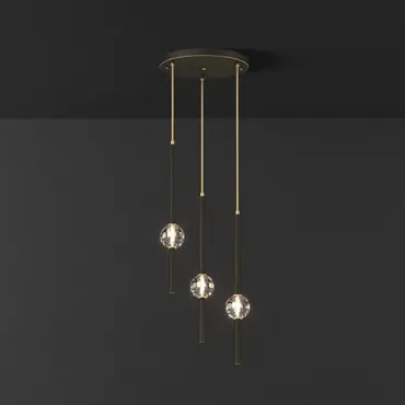 Подвесной светильник SOCRATES COMBO D30 L3 Black