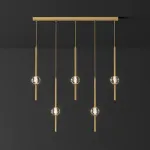 Подвесной светильник SOCRATES COMBO L80 Brass от ImperiumLoft