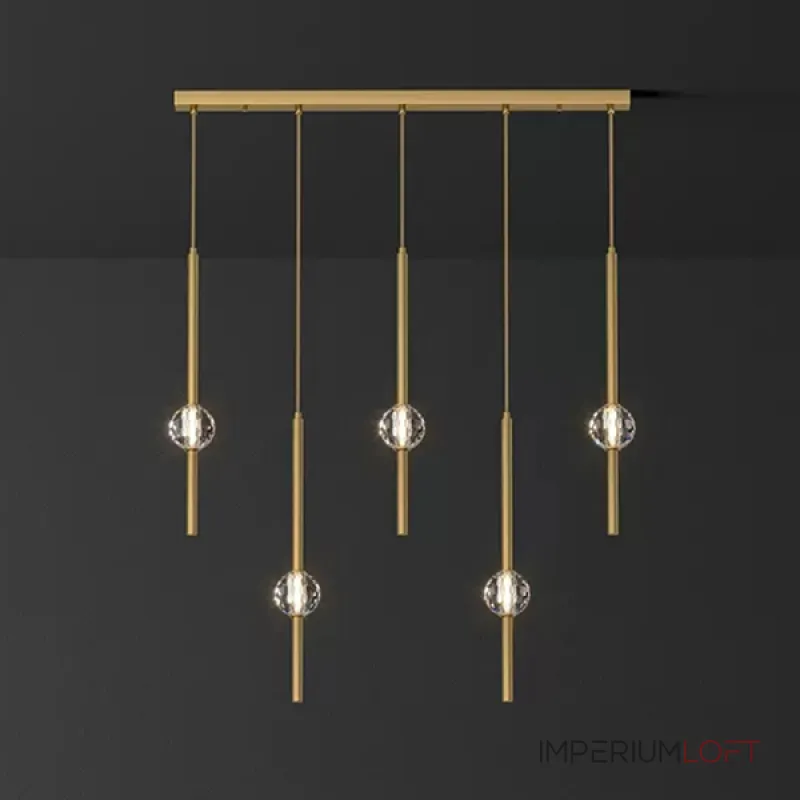 Подвесной светильник SOCRATES COMBO L80 Brass от ImperiumLoft Подвесной светильник SOCRATES COMBO L80 Brass от ImperiumLoft