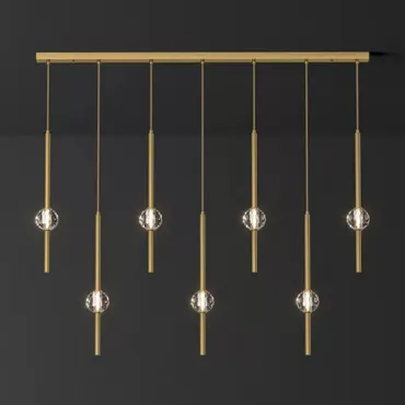 Подвесной светильник SOCRATES COMBO L118 Brass