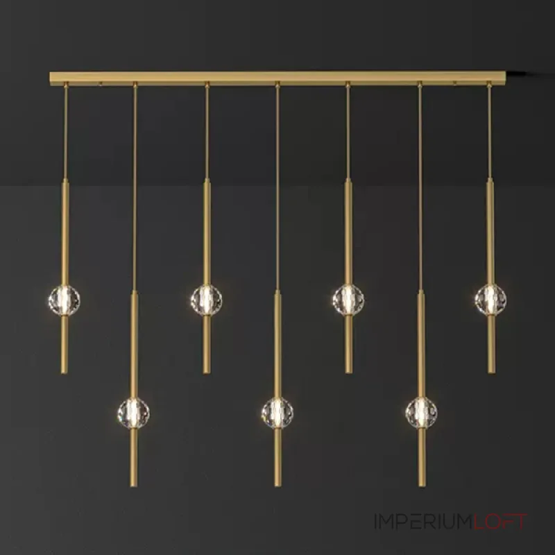 Подвесной светильник SOCRATES COMBO L118 Brass от ImperiumLoft Подвесной светильник SOCRATES COMBO L118 Brass от ImperiumLoft