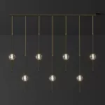 Подвесной светильник SOCRATES COMBO L118 Black от ImperiumLoft