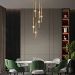 Подвесной светильник SOCRATES COMBO D30 L6 Black от ImperiumLoft