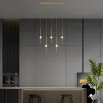 Подвесной светильник SOCRATES COMBO D30 L6 Black от ImperiumLoft