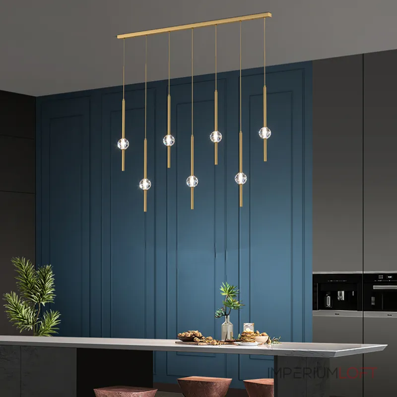 Подвесной светильник SOCRATES COMBO D30 L3 Brass от ImperiumLoft Подвесной светильник SOCRATES COMBO D30 L3 Brass от ImperiumLoft