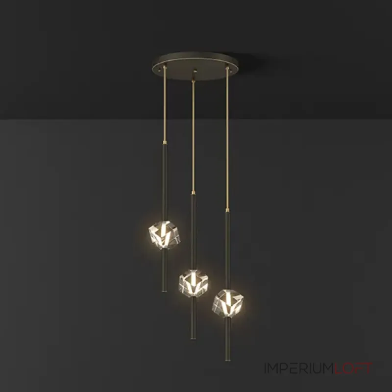 Подвесной светильник SOCRATES B COMBO L3 Black от ImperiumLoft Подвесной светильник SOCRATES B COMBO L3 Black от ImperiumLoft