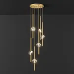 Подвесной светильник SOCRATES B COMBO L6 Brass от ImperiumLoft