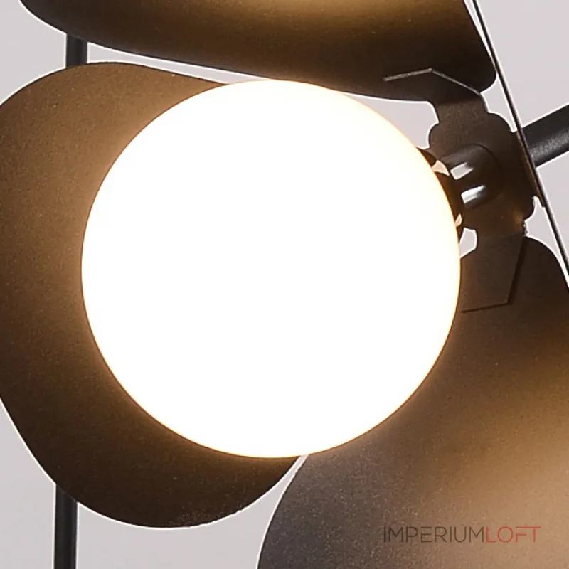 Подвесной светильник JANITA BW COMBO Black Диск от ImperiumLoft