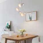 Подвесной светильник JANITA BW COMBO Black Диск от ImperiumLoft