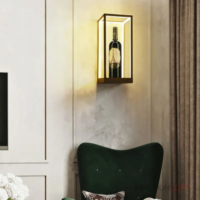 Настенный светильник LINEN Black от ImperiumLoft Настенный светильник LINEN Black от ImperiumLoft