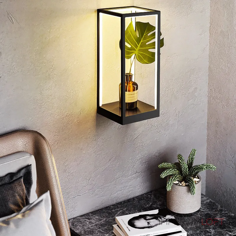 Настенный светильник LINEN Black от ImperiumLoft Настенный светильник LINEN Black от ImperiumLoft