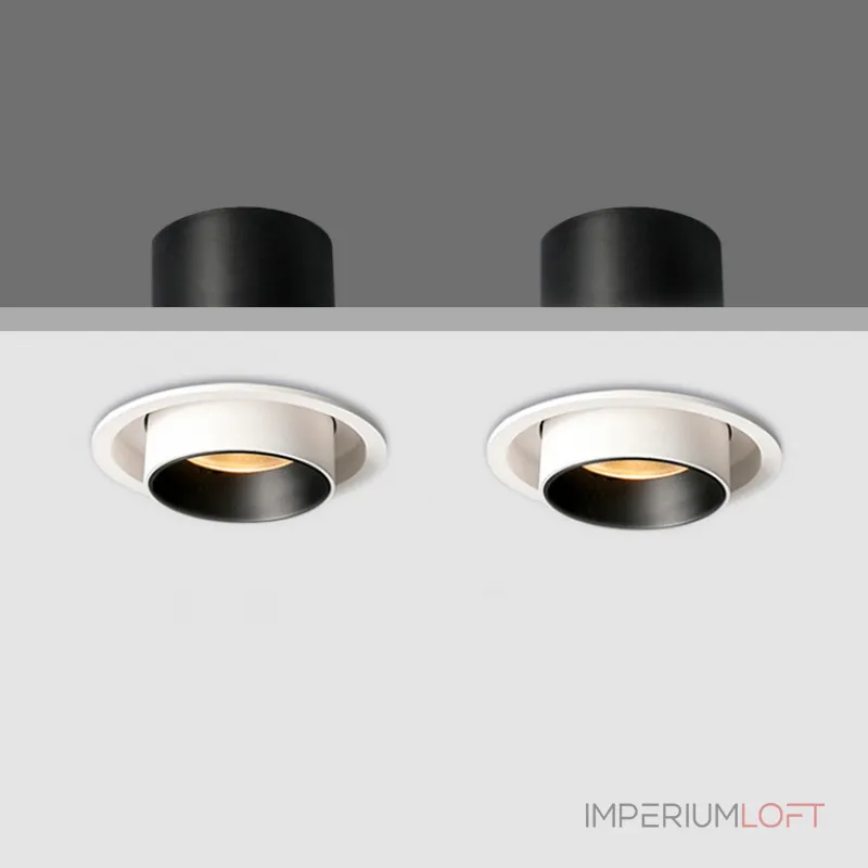 Встраиваемый светодиодный светильник PRY ONE RND от ImperiumLoft