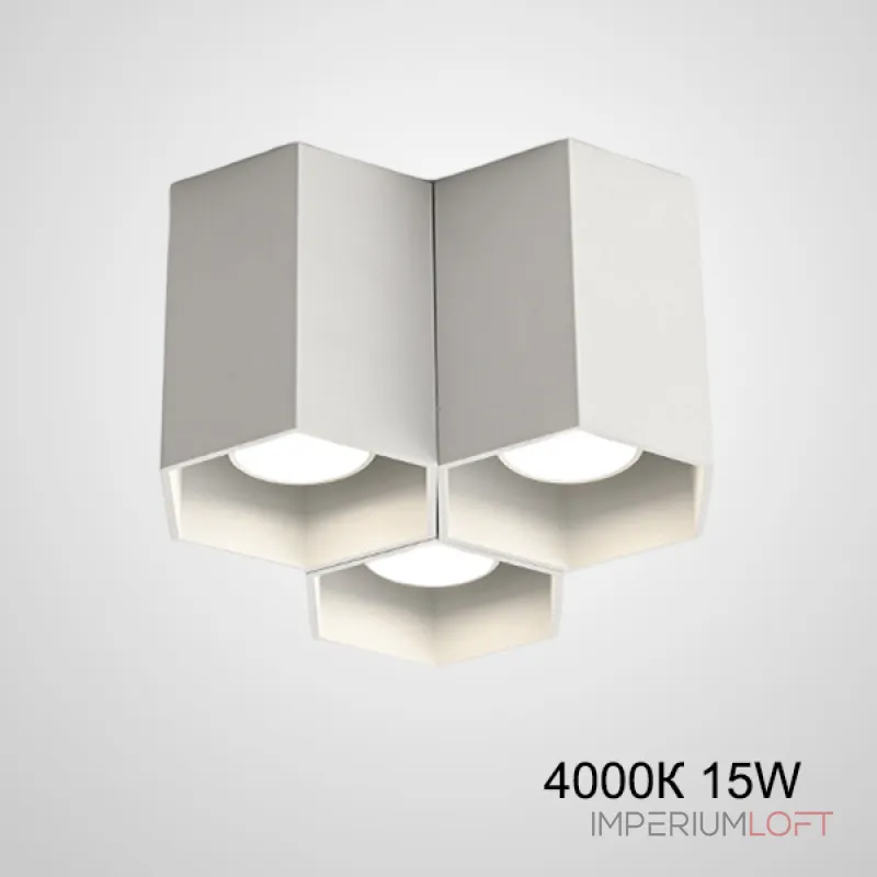 Точечный светодиодный светильник CONSOLE L3 D18 White 4000К 15W от ImperiumLoft Точечный светодиодный светильник CONSOLE L3 D18 White 4000К 15W от ImperiumLoft