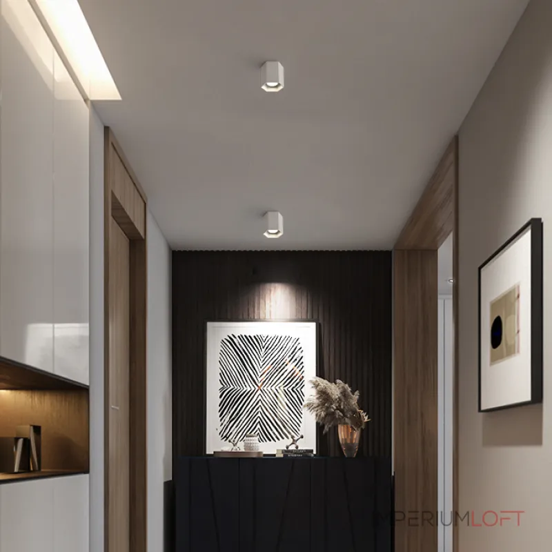 Точечный светодиодный светильник CONSOLE L1 Black 3000К 7W от ImperiumLoft