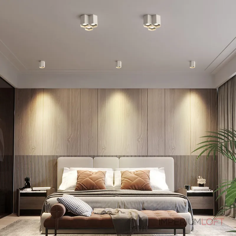 Точечный светодиодный светильник CONSOLE L1 Black 3000К 7W от ImperiumLoft