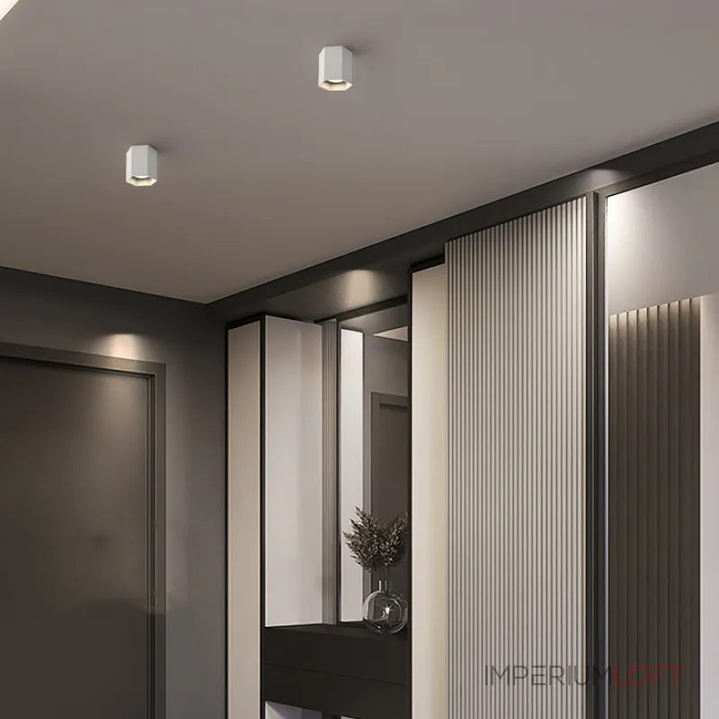 Точечный светодиодный светильник CONSOLE L1 Black 3000К 7W от ImperiumLoft