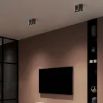 Точечный светодиодный светильник CONSOLE L1 Black 3000К 7W от ImperiumLoft