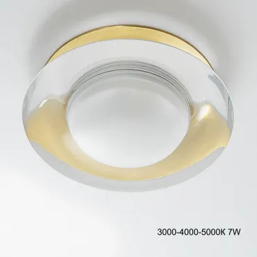 Встраиваемый светодиодный светильник LIS Трехцветный свет 7W
