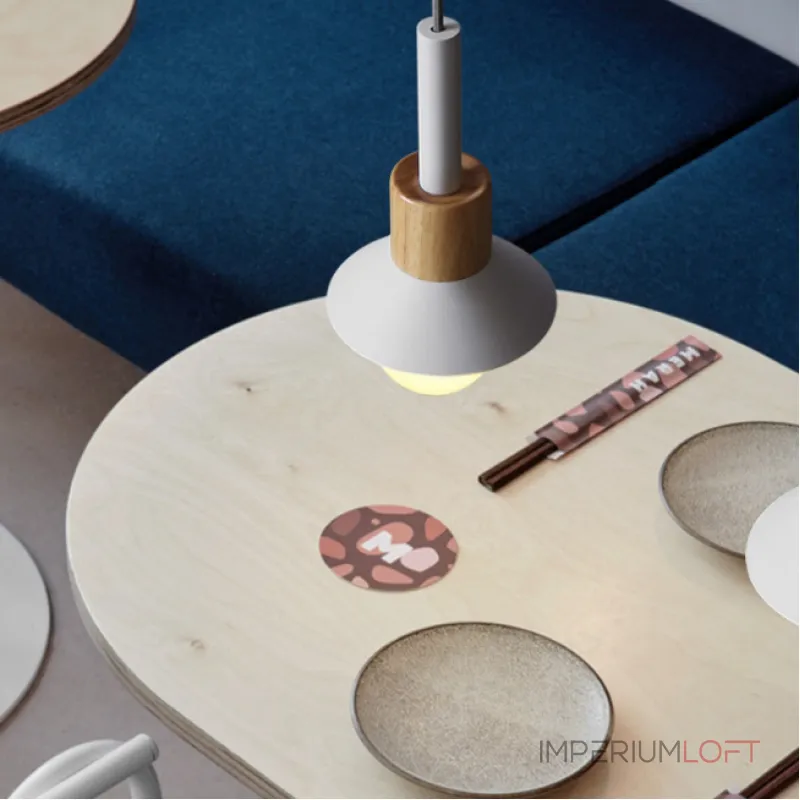 Подвесной светильник FANTA D12 White от ImperiumLoft