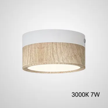 Точечный светильник FOG WOOD D9 White 3000К 7W Точечный светильник FOG WOOD D9 White 3000К 7W