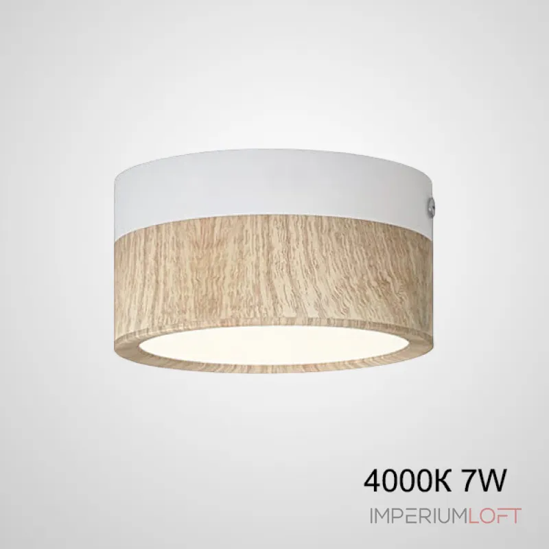 Точечный светильник FOG WOOD D9 White 4000К 7W от ImperiumLoft Точечный светильник FOG WOOD D9 White 4000К 7W от ImperiumLoft
