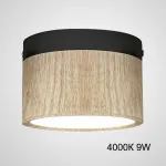 Точечный светильник FOG WOOD D11 Black 4000К 9W от ImperiumLoft