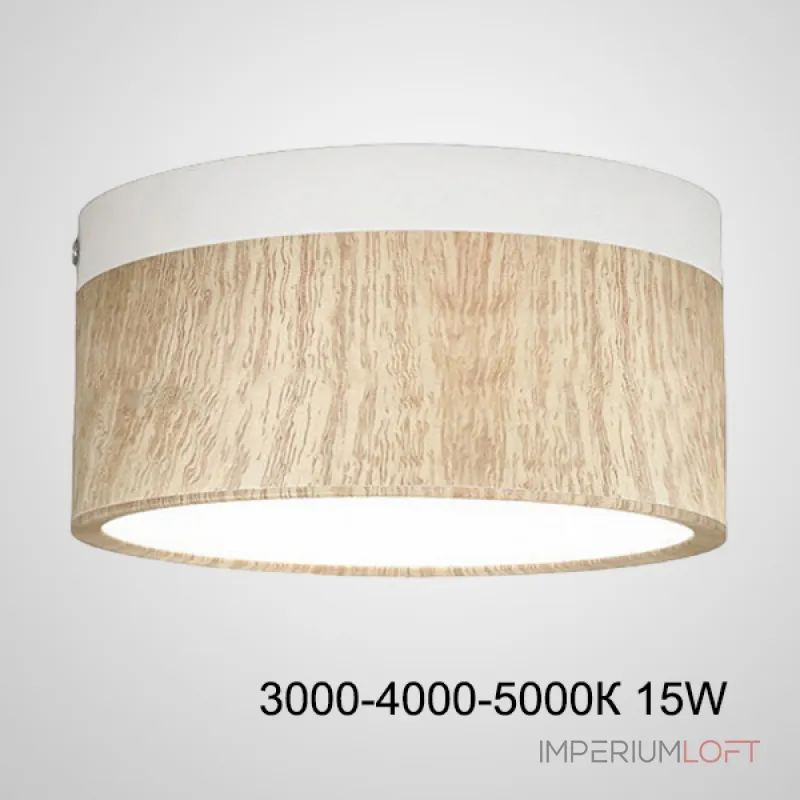 Точечный светильник FOG WOOD D14,5 White Трехцветный свет 15W от ImperiumLoft Точечный светильник FOG WOOD D14,5 White Трехцветный свет 15W от ImperiumLoft