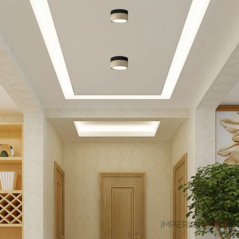 Точечный светильник FOG WOOD D9 White 3000К 5W от ImperiumLoft Точечный светильник FOG WOOD D9 White 3000К 5W от ImperiumLoft