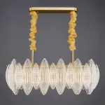 Подвесная люстра UNNA LONG L85 Transparent