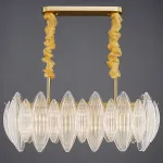 Подвесная люстра UNNA LONG L110 Transparent