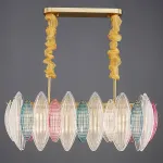 Подвесная люстра UNNA LONG L110 Multicolor