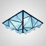 Потолочная люстра Aqua Creations Lighting ceiling D150 Blue