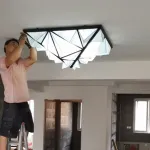 Потолочная люстра Aqua Creations Lighting ceiling D100 Blue